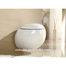 European standard round wall hung toilet, wall mounted toilet with built-in water tank, wall-hung toilet with concealed cistern